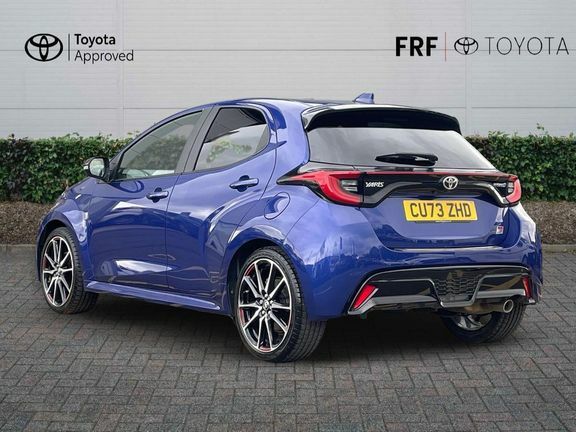 Toyota Yaris Gr Sport Blue #4