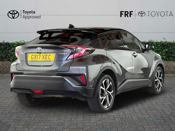 Toyota C-Hr 1.8 Vvt-h Excel Cvt Euro 6 Ss Silver #2