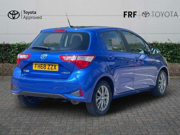 Toyota Yaris 1.5 Vvt-h Icon E-cvt Euro 6 Ss Blue #2