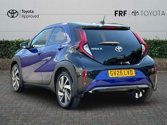 Toyota Aygo X Exclusive Auto GV25LVD Blue #4