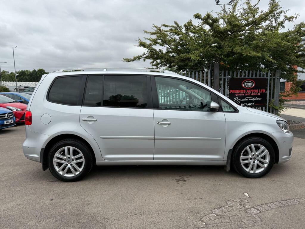 Volkswagen Touran 1.6 Tdi Se Euro 5 Silver #3