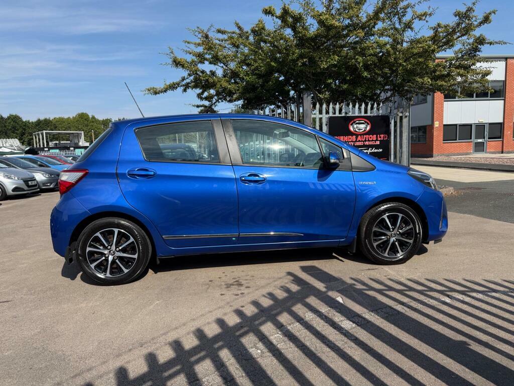 Toyota Yaris 1.5 Vvt-h Icon Tech E-cvt Euro 6 S S Blue #4