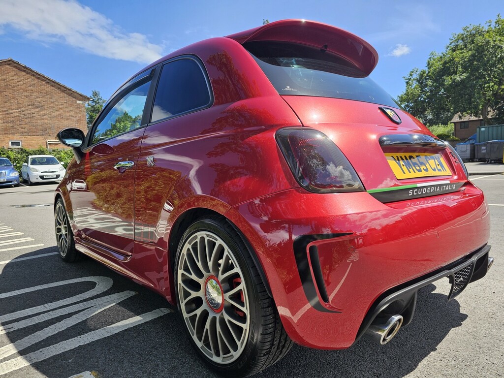 Abarth 595 1.4 Abarth 595 Turismo 1.4 Tjet 160 Hp 2016 YM65CZW Red #6