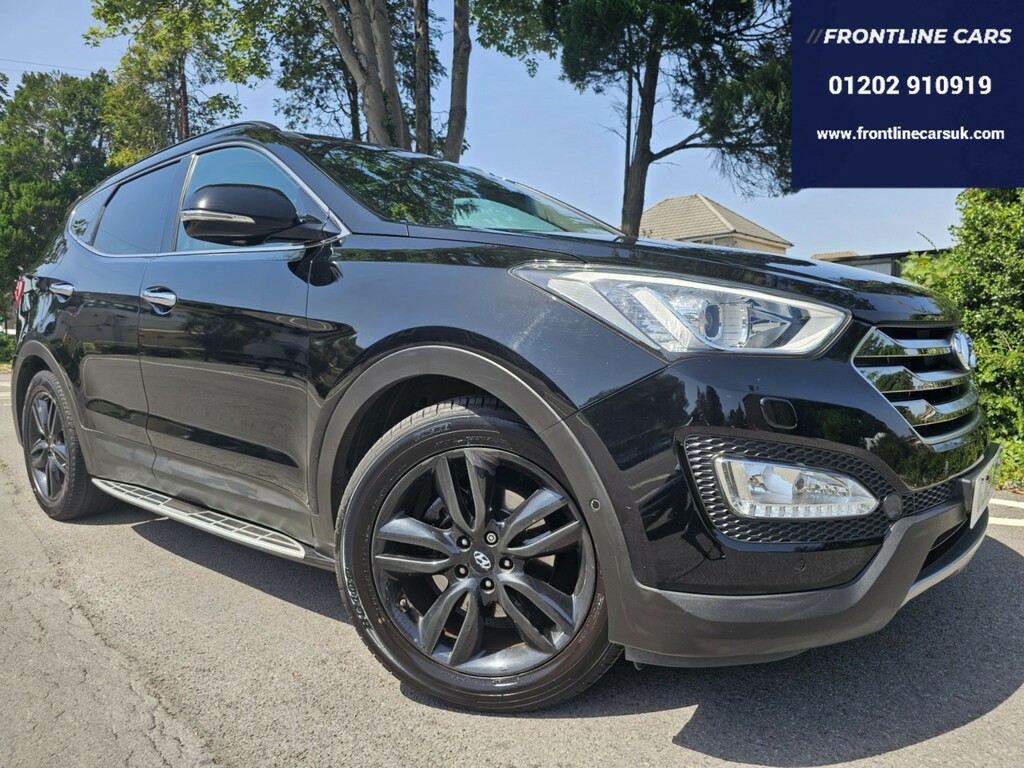 Hyundai Santa Fe 2.2 Crdi Premium Se 2015 Black #2