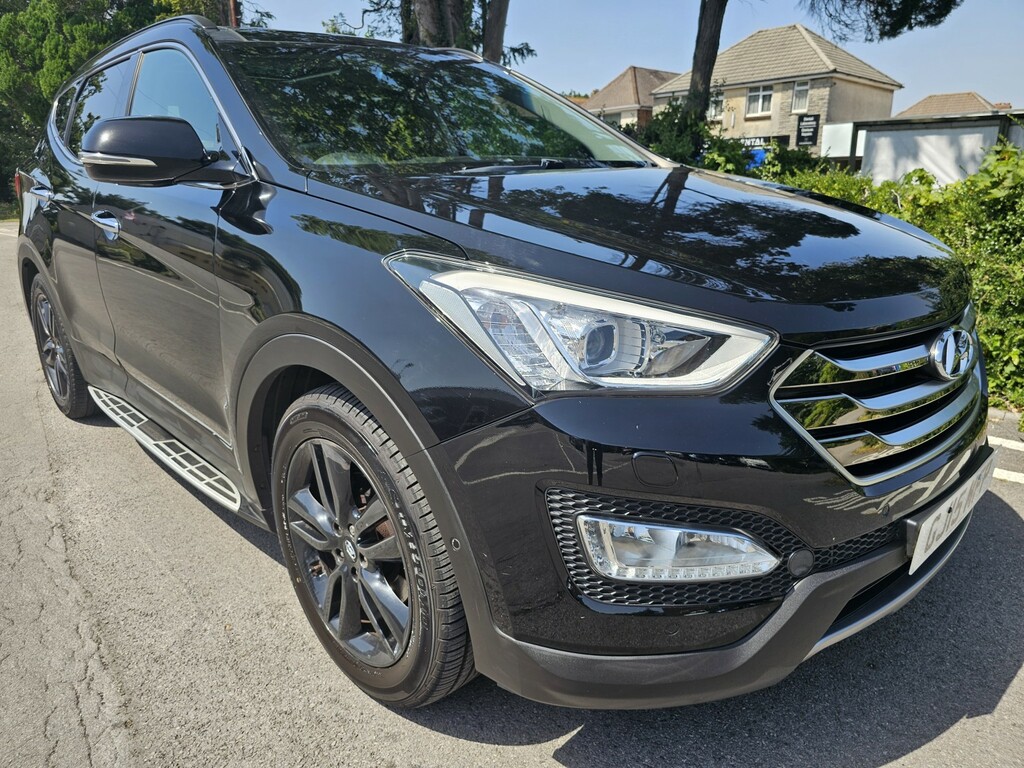 Hyundai Santa Fe 2.2 Crdi Premium Se 2015 Black #4