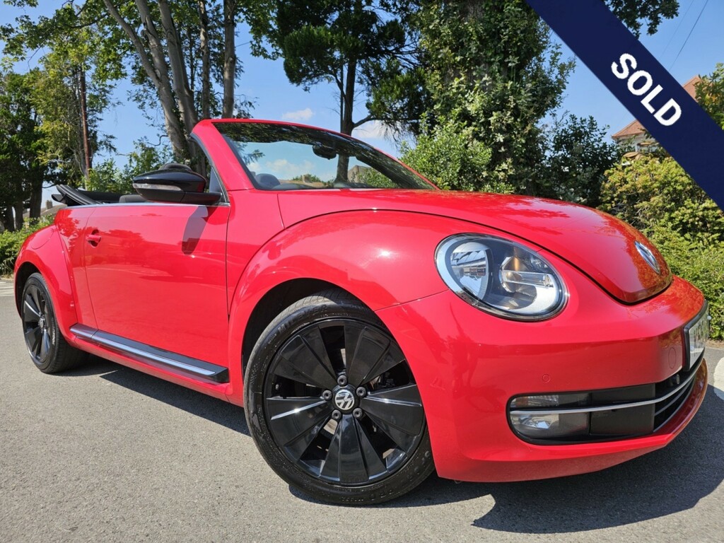 Volkswagen Beetle 2.0 Tdi Bluemotion Tech Sport 2015 Red