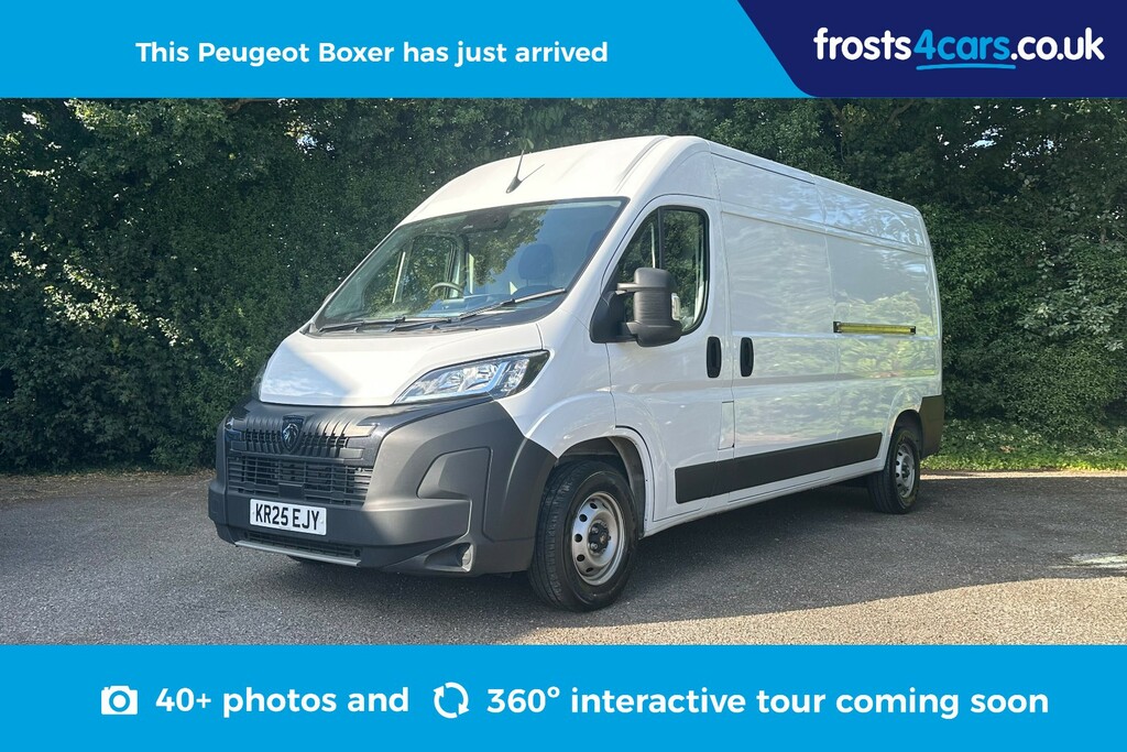 Peugeot Boxer 335 2.2 Bluehdi Professional L3 H2 Lwb Euro 6 140 White