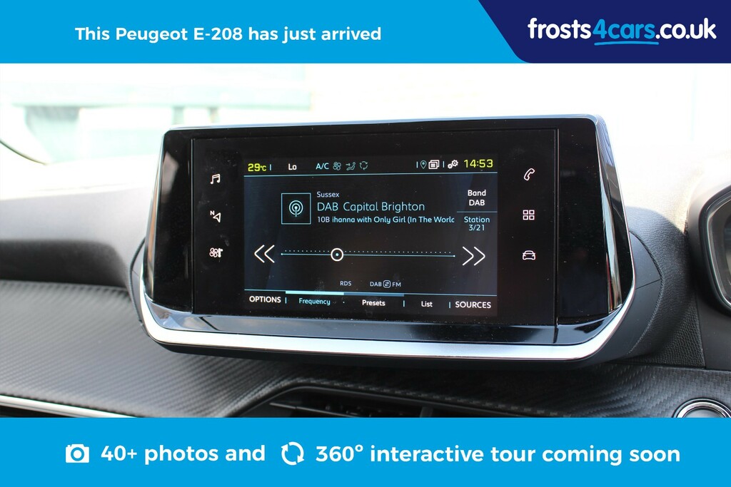 Peugeot e-208 100Kw E-style 50Kwh 11Kw C Blue #6