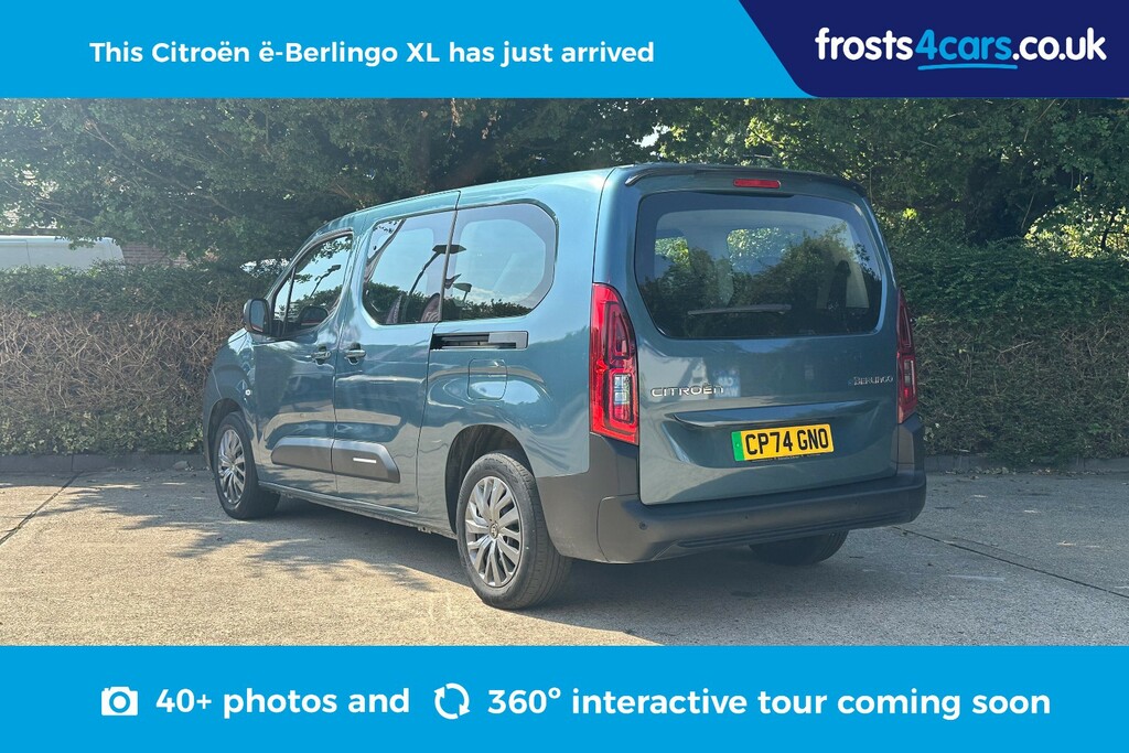 Citroen e-Berlingo 100Kw 52Kwh Plus XL 7 Seat Blue #2