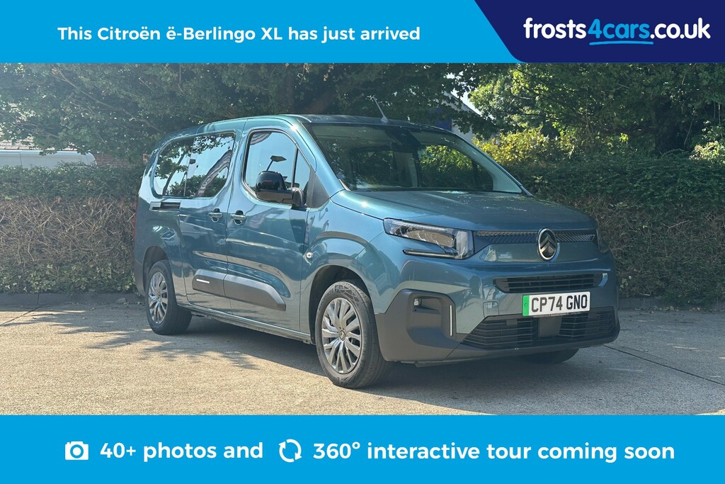 Citroen e-Berlingo 100Kw 52Kwh Plus XL 7 Seat Blue