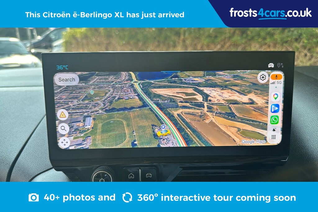 Citroen e-Berlingo 100Kw 52Kwh Plus XL 7 Seat Blue #5