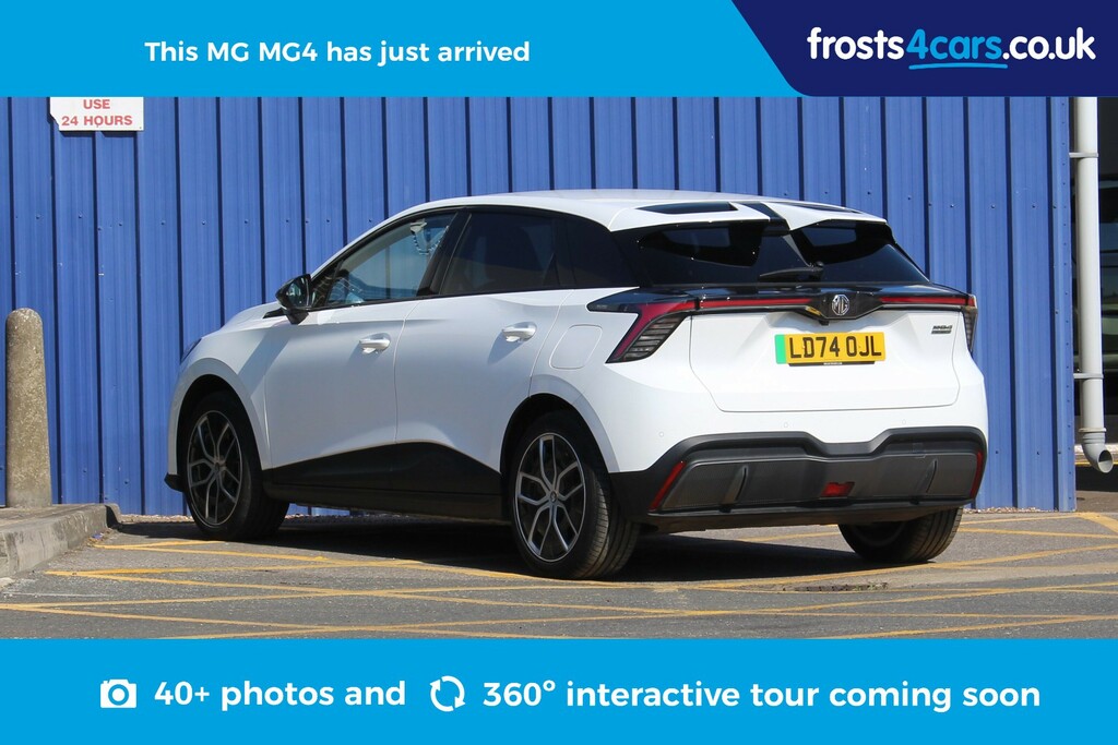MG MG4 150Kw Trophy Ev Trophy Long Range 64Kwh Electr LD74OJL White #2