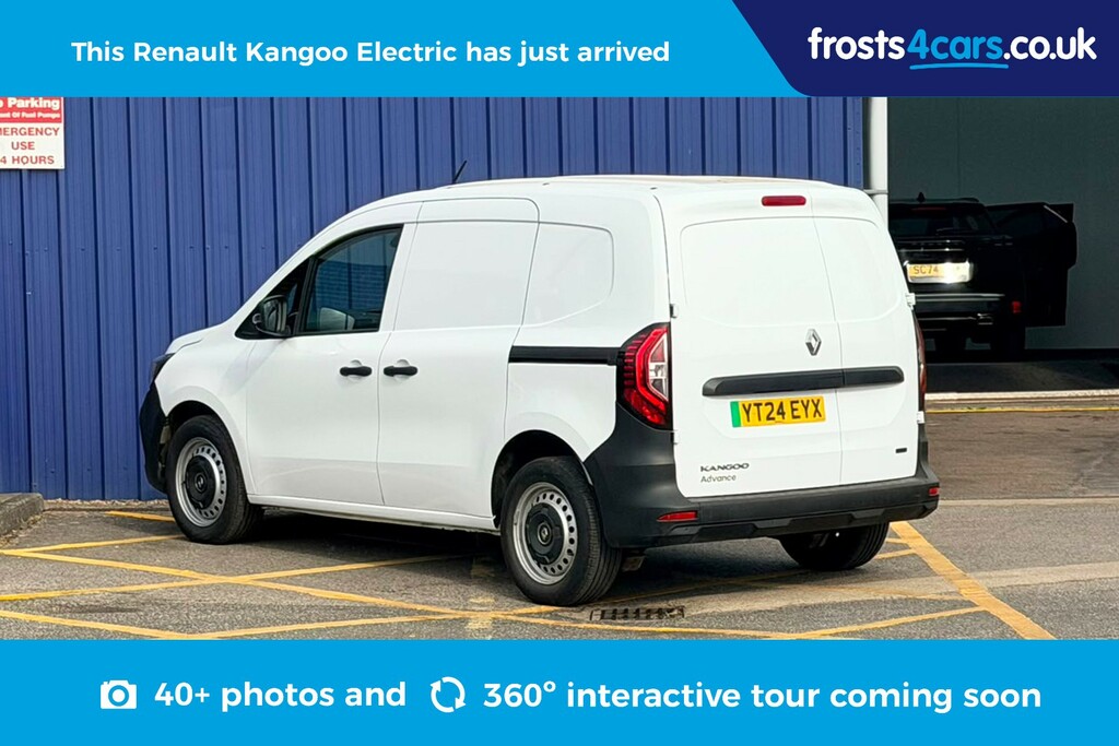 Renault Kangoo Ml19 90Kw 45Kwh Advance Mwb YT24EYX White #2