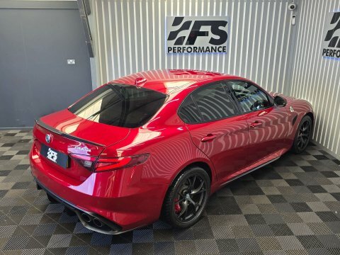 Alfa Romeo Giulia 2018 2.9 V6 Bi-turbo Quadrifoglio Saloon Petro Red #45