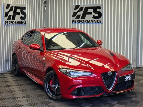 Alfa Romeo Giulia 2018 2.9 V6 Bi-turbo Quadrifoglio Saloon Petro Red #47
