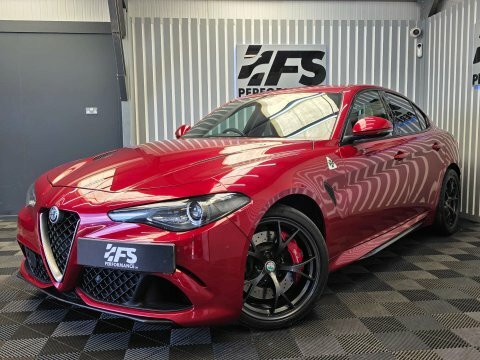Alfa Romeo Giulia 2018 2.9 V6 Bi-turbo Quadrifoglio Saloon Petro Red #33