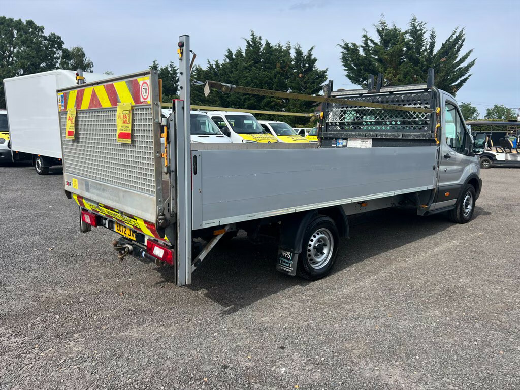 Ford Transit Custom 350 Leader Dropside Ecoblue With Tail Lift Dropsid E072JXH Silver #5