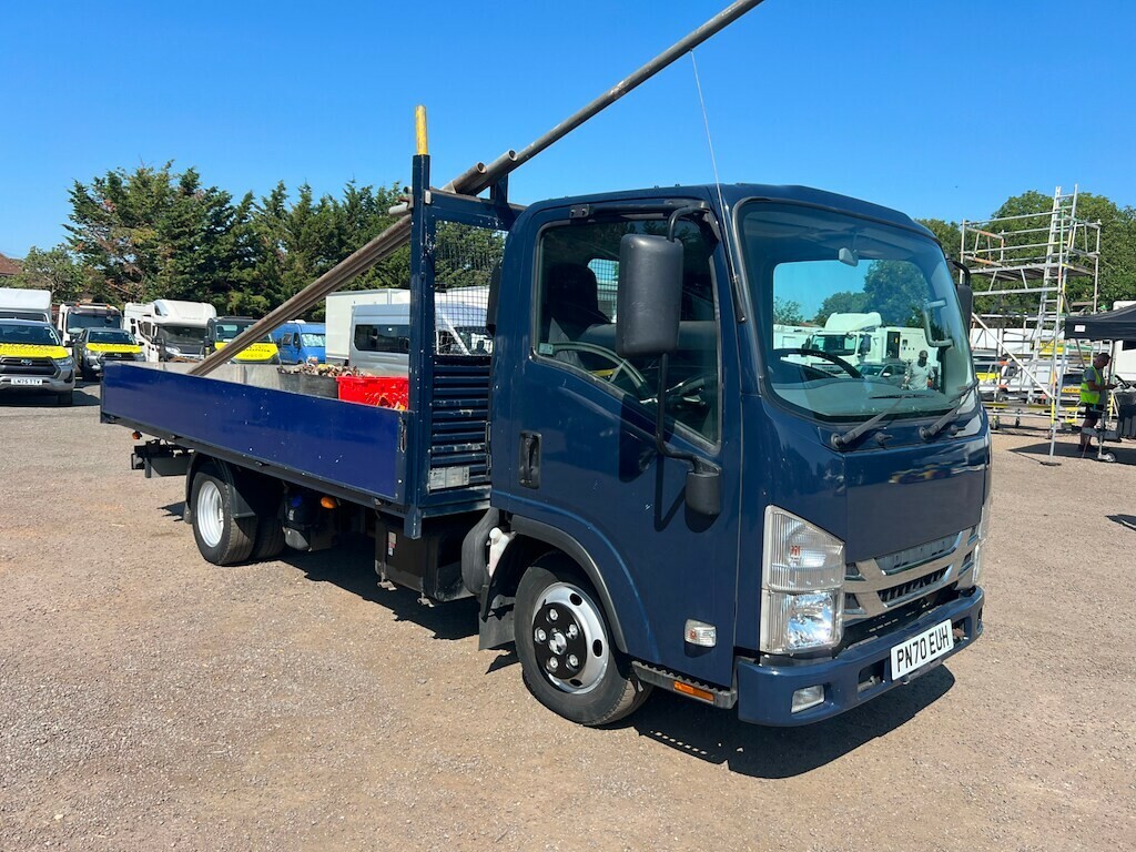 Isuzu N35.125t Dropside Dropside PN70EUH Blue #2