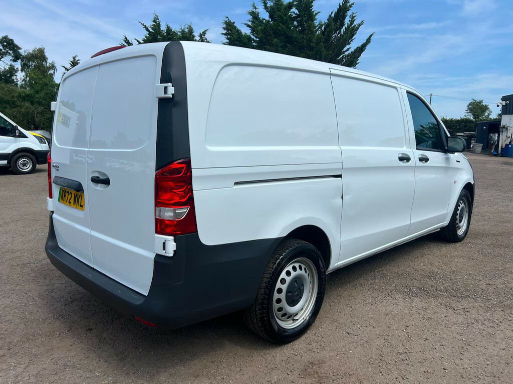 Mercedes-Benz eVito 85Kw 66Kwh Progressive Van Panel Van White #3