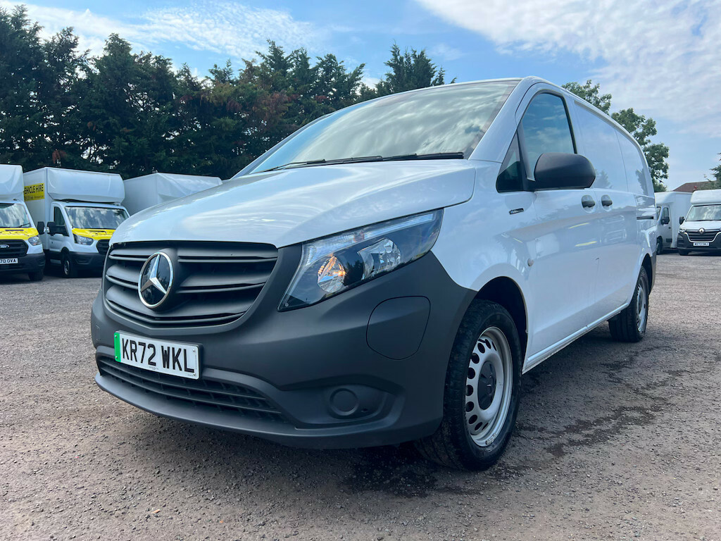 Mercedes-Benz eVito 85Kw 66Kwh Progressive Van White #15