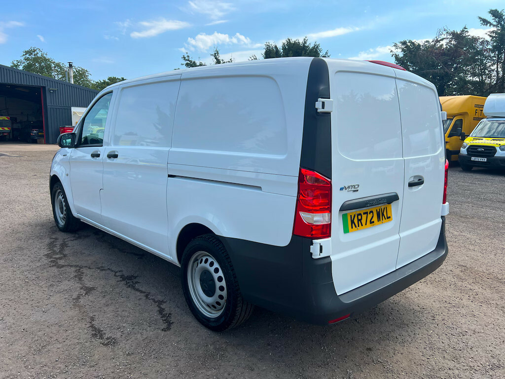 Mercedes-Benz eVito 85Kw 66Kwh Progressive Van Panel Van White #6