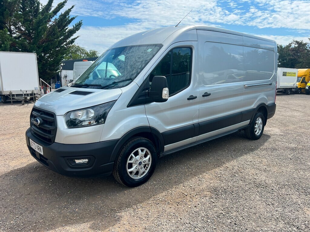 Ford Transit Custom 350 Trend P V Ecoblue L3h2 Panel Van BT73VRN Silver #6