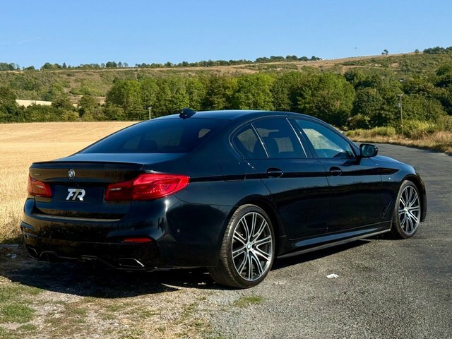 BMW 5 Series 3.0 530D M Sport Saloon Xdrive Eur Black #2