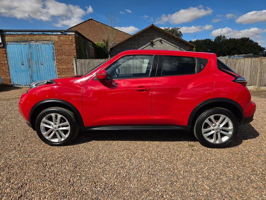 Nissan Juke 1.2 Dig-t N-connecta Suv Red #5