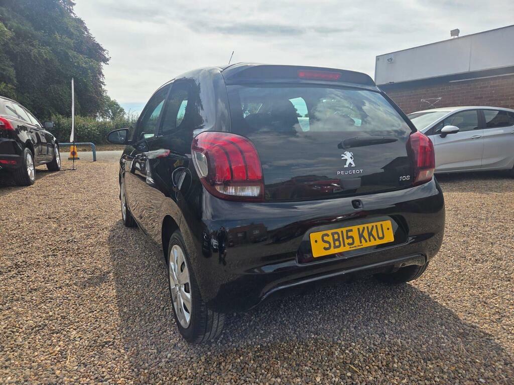 Peugeot 108 1.0 Vti Active Hatchback Black #4