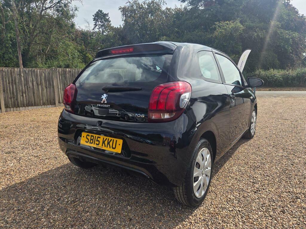 Peugeot 108 Hatchback 1.0 Vti Active Euro 5 Euro 5 20151 Black #8