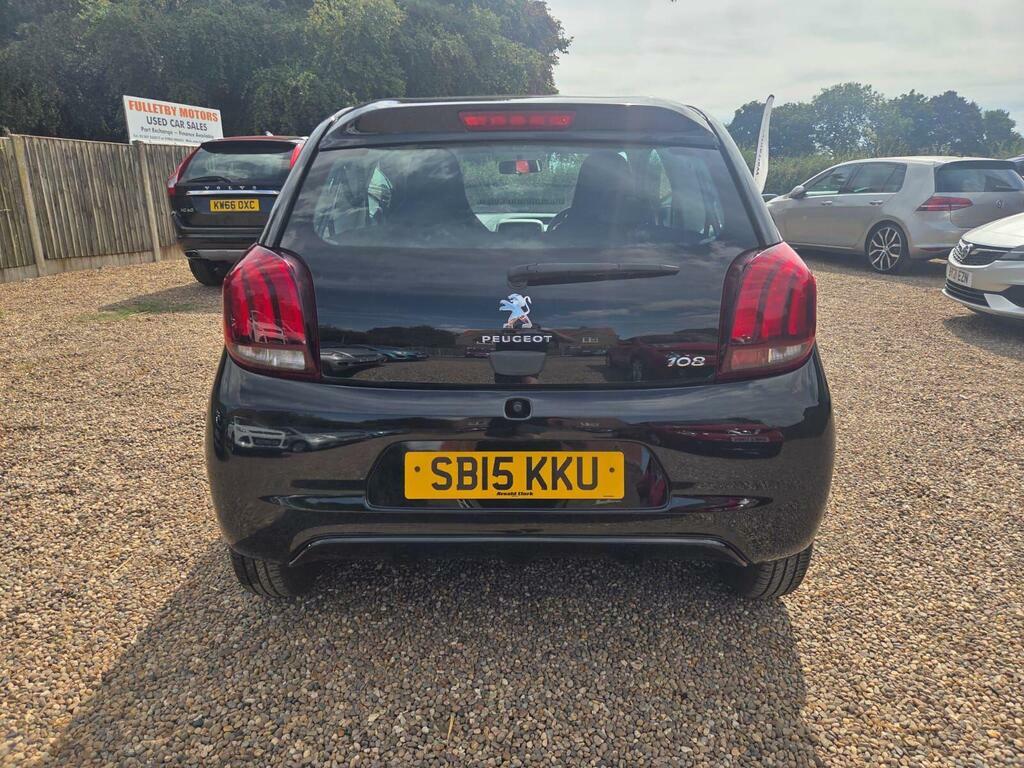 Peugeot 108 1.0 Vti Active Hatchback Black #6