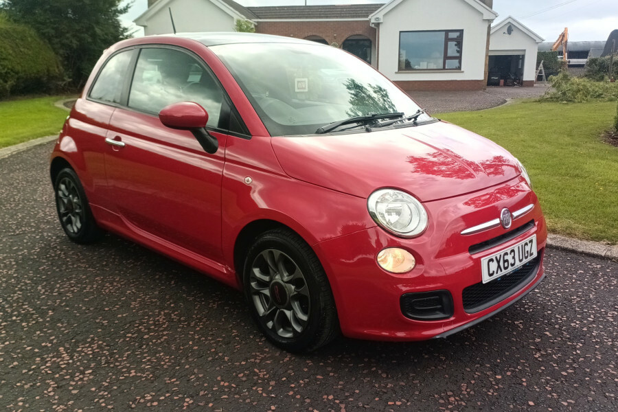 Fiat 500 Hatchback Red