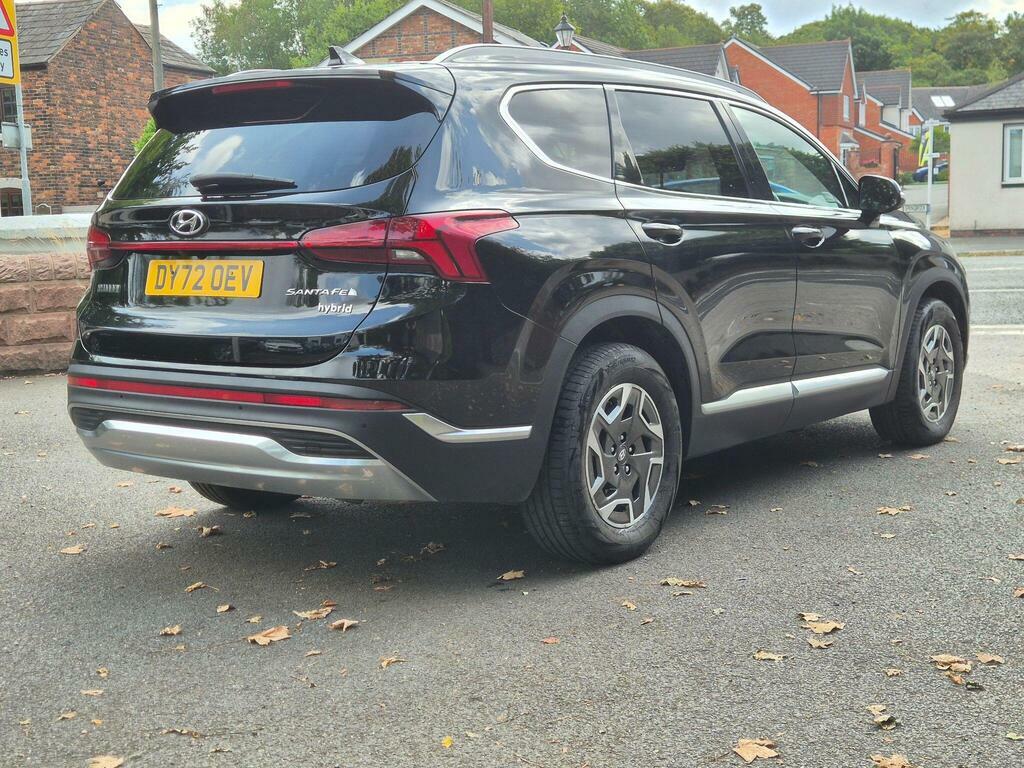 Hyundai Santa Fe 1.6 H T-gdi Premium Euro 6 S S Black #3