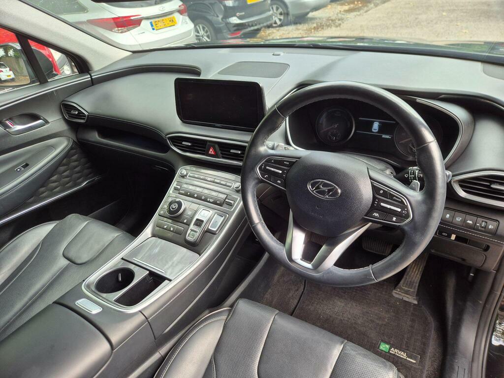 Hyundai Santa Fe 1.6 H T-gdi Premium Euro 6 S S Black #4