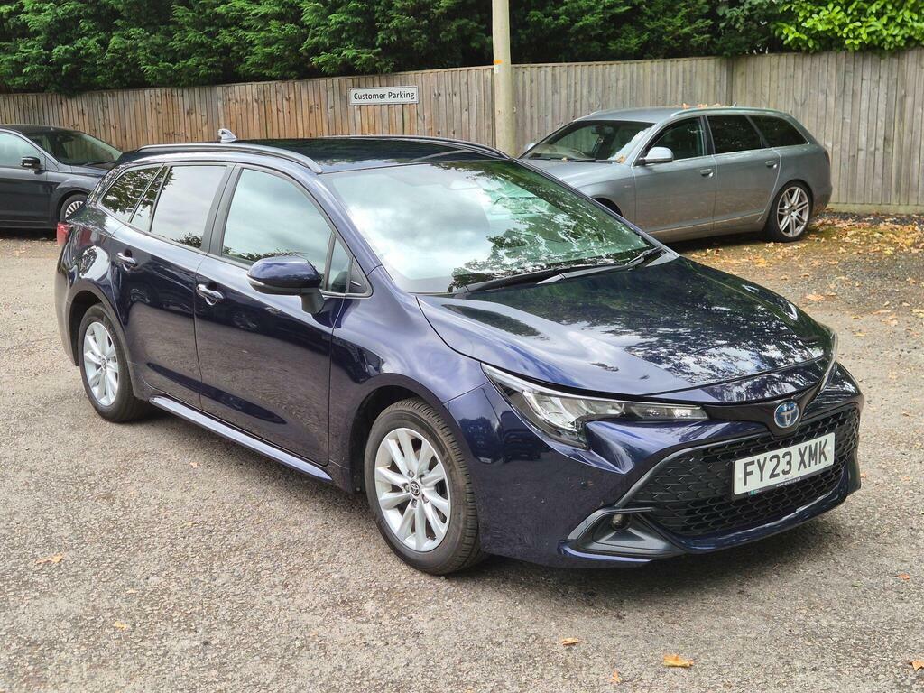 Toyota Corolla 1.8 Vvt-h Icon Touring Sports Cvt Euro 6 S S Blue #4