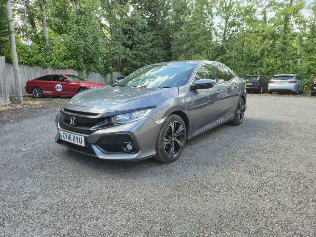 Honda Civic 1.0 Vtec Turbo Sr Euro 6 S S Grey