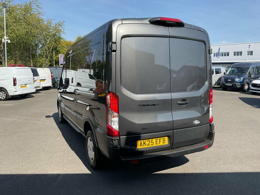 Ford Transit Custom 2.0 350 Ecoblue Trend Awd L3 H2 Euro 6 Ss AK25EFB Grey #6
