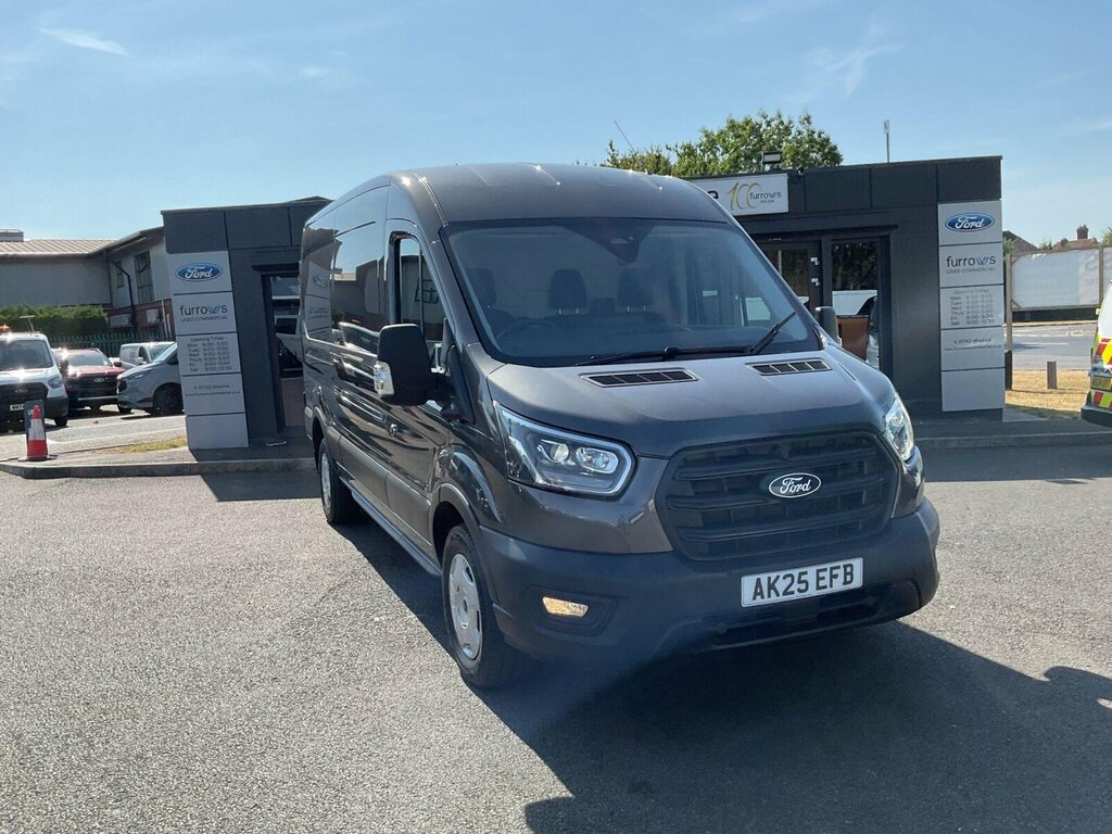 Ford Transit Custom 2.0 350 Ecoblue Trend Awd L3 H2 Euro 6 Ss AK25EFB Grey #2