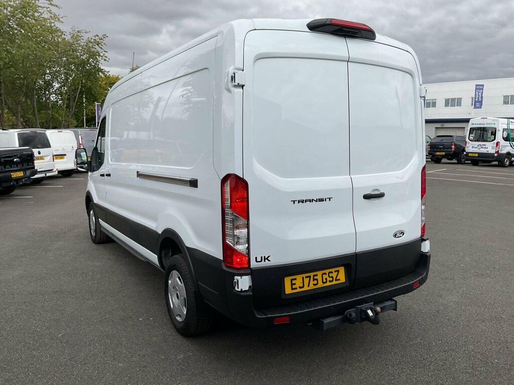 Ford Transit Custom 350 L3 H2 165 Ps Rwdmax Tow Trend EJ75GSZ White #6