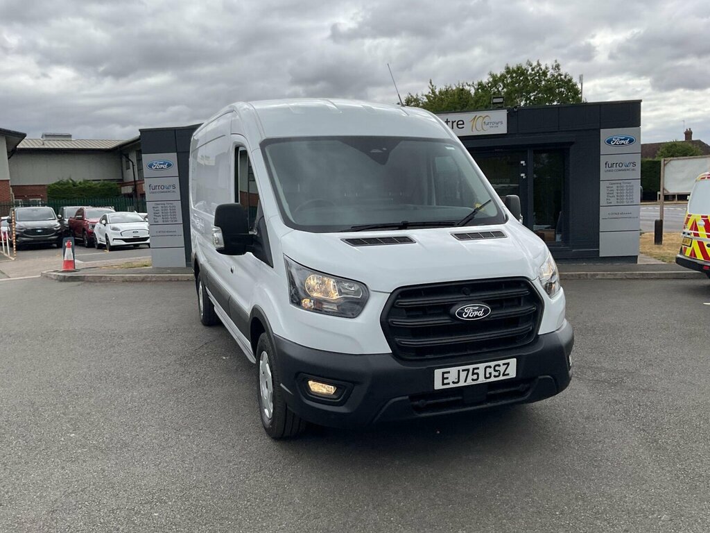 Ford Transit Custom 350 L3 H2 165 Ps Rwdmax Tow Trend EJ75GSZ White #2