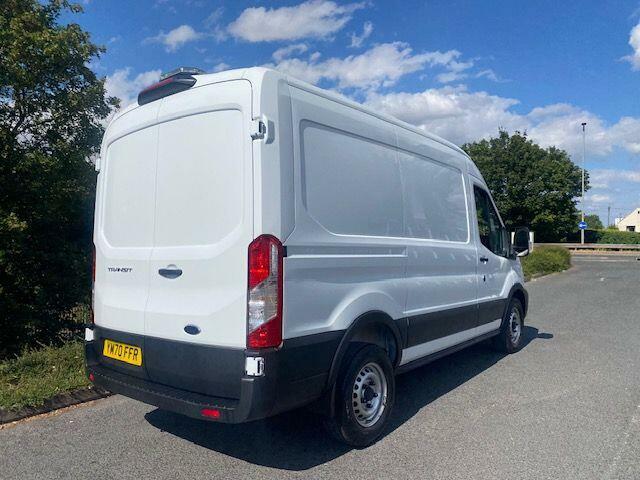 Ford Transit Custom 2.0 350 Ecoblue Leader Fwd L2 H2 Euro 6 Ss White #4