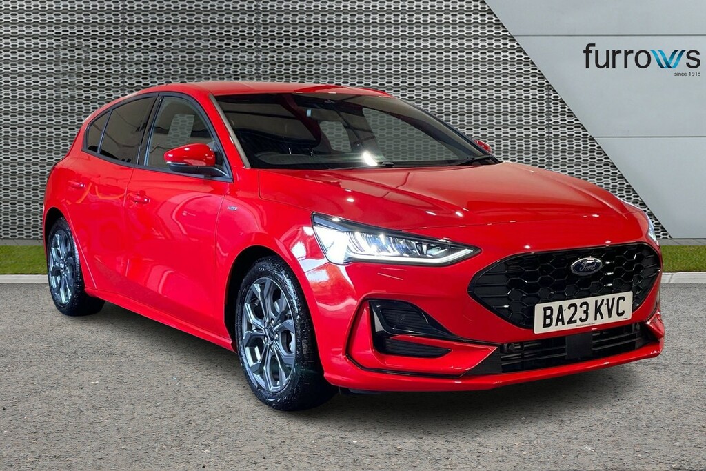 Ford Focus 1.0 Ecoboost St-line Red
