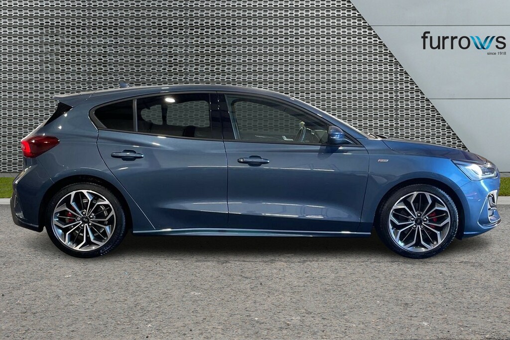 Ford Focus 1.0 Ecoboost Hybrid Mhev St-line X Blue #4