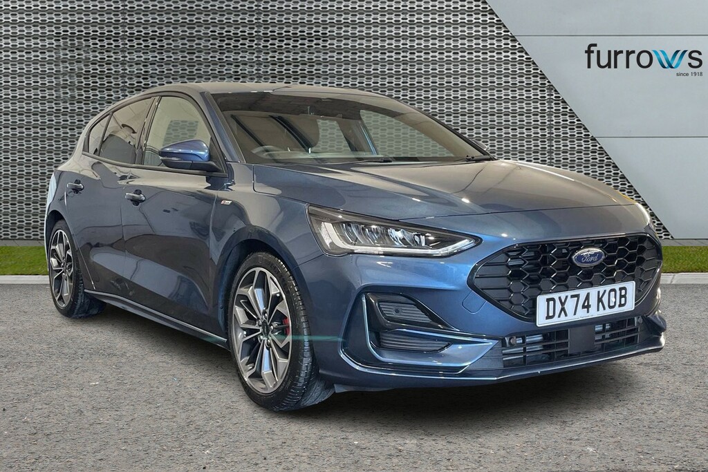 Ford Focus 1.0 Ecoboost Hybrid Mhev St-line X Blue
