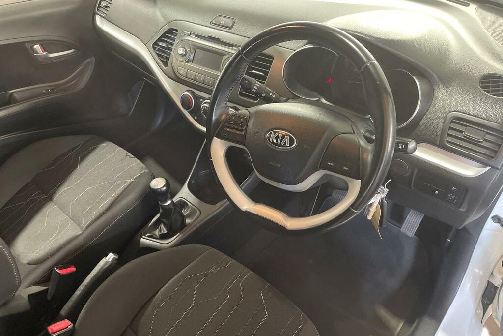 Kia Picanto 1.0 Sr7 White #6