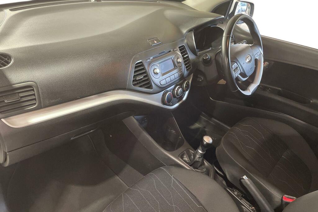 Kia Picanto 1.0 Sr7 White #2