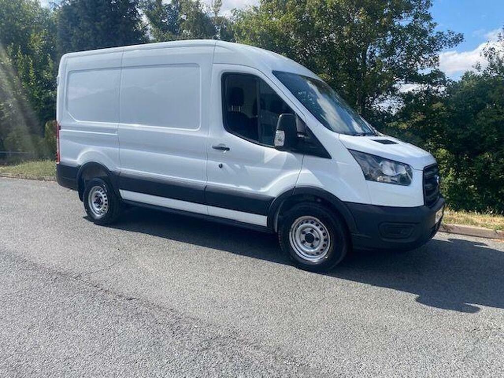 Ford Transit Custom 2.0 350 Ecoblue Leader Fwd L2 H2 Euro 6 S S White #2