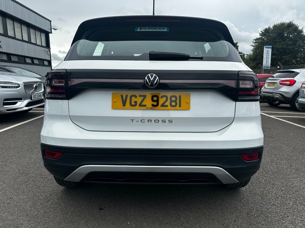 Volkswagen T-Cross 1L Se White #6