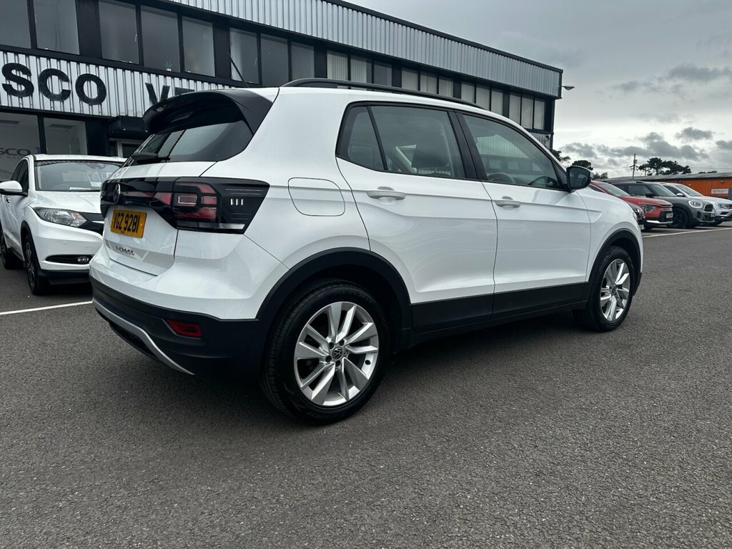 Volkswagen T-Cross 1L Se White #4