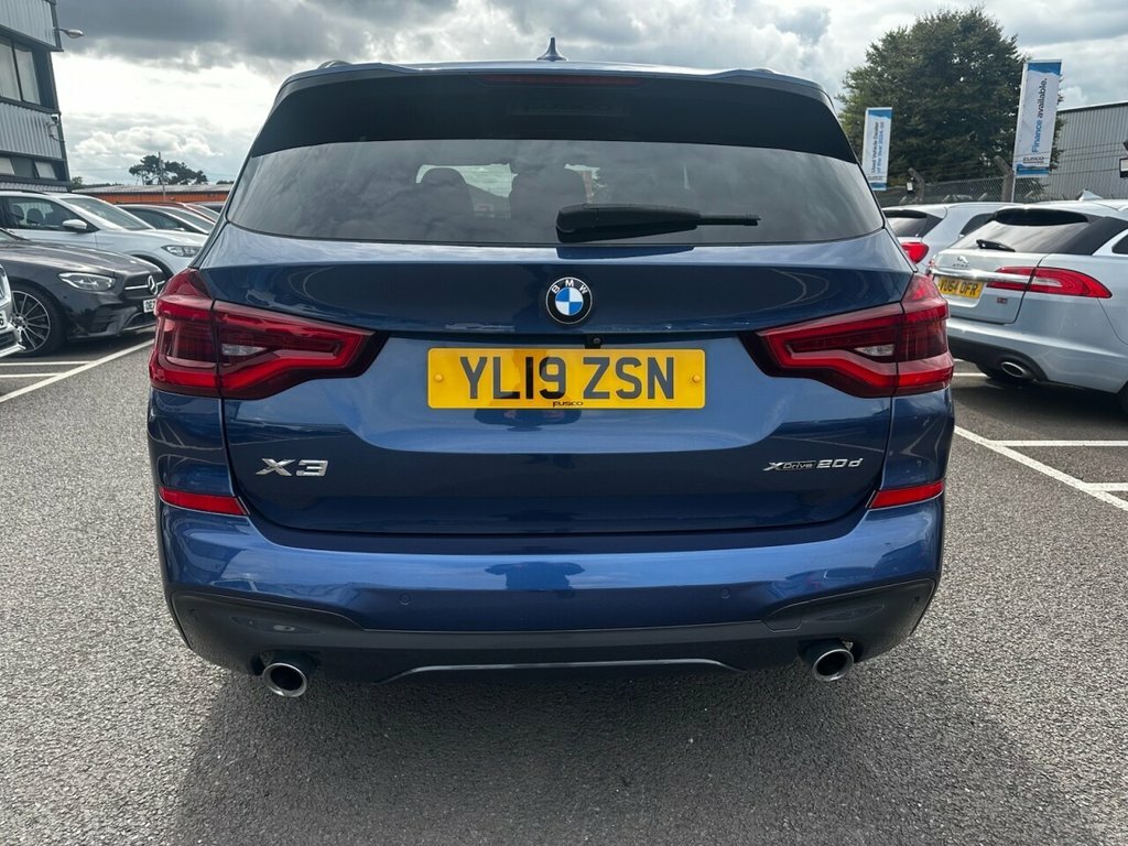 BMW X3 2L M Sport Blue #6